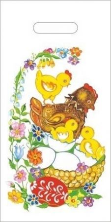 LIKA vel.taška 19x40 cm slepice/100/