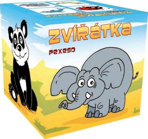 MP pexeso BOX LUX Zvířátka