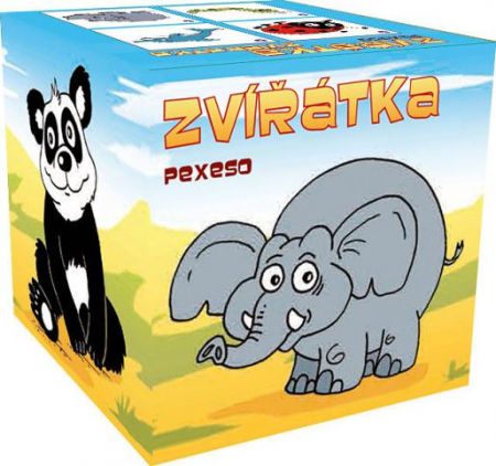 MP pexeso BOX LUX Zvířátka