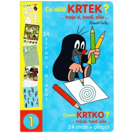 AKIM activity book A4 Co dělá Krtek?
