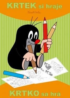 AKIM omalovánky A4 "Krtek si hraje"