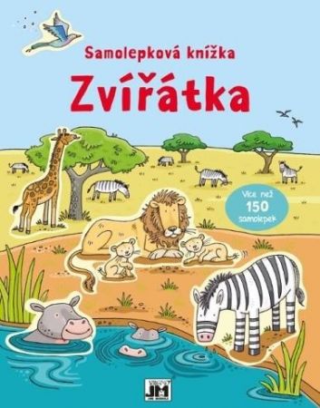 JM samolepková knížka 1596-1 Zvířátka