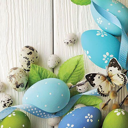 Ubrousky PAW Dekor L (20ks) Gentle Easter