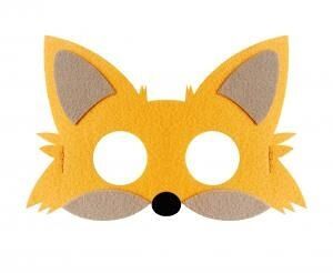 GD Maska filcová liška YH-MFLI