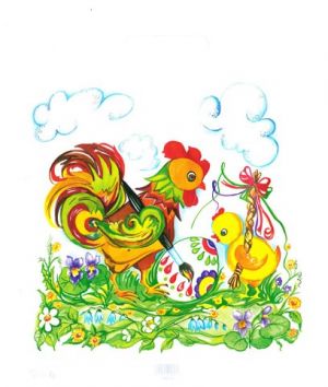 Taška Velikonoční PE - Kohout