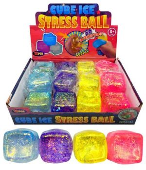 Antistresový míček - kostka 5 cm