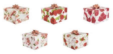 Balicí papír Květy OG_27 0,7 x 2 m