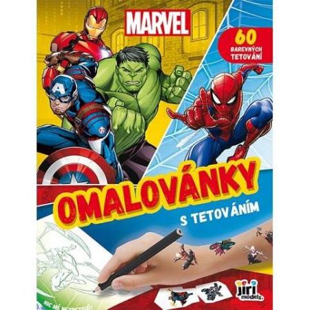Omalovánky s tetováním - Marvel 3860-1