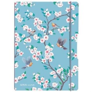 Sešit A4 80 listů Ladylike Birds kombi