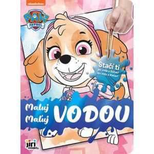 Omalovánky A4 maluj vodou Tlapková patrola