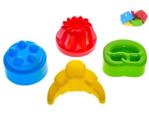 Sada na písek 4 ks v síťce