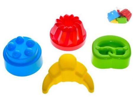 Sada na písek 4 ks v síťce