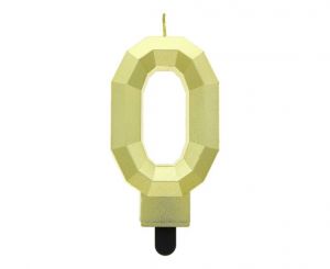 Dortová svíčka DIAMOND č. 0