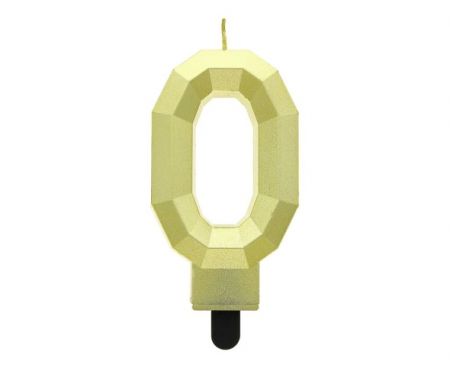 Dortová svíčka DIAMOND č. 0