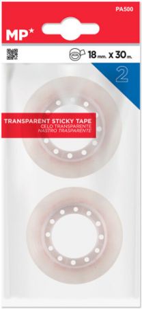 Lepící páska 18 mm 30 m 2 ks v balení