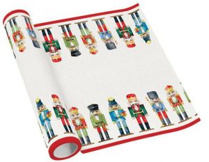 Běhoun stolní airlaid 40x500cm Nutcrackers Soldiers