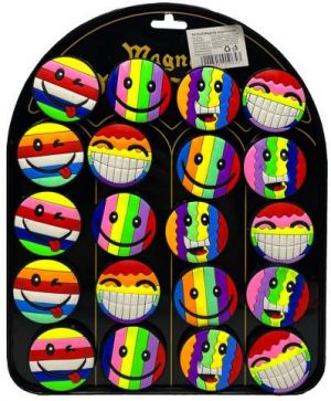 Magnet guma - motiv Smajlík