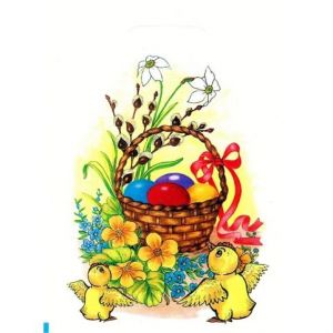 LIKA velik. taška 25x35 průh.Koleda/100/