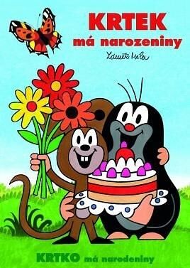 Omalovánky A4 - Krtek má narozeniny