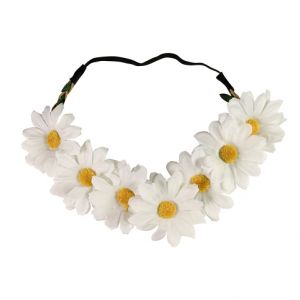 Čelenka Kopretina (karnevalový-hippies-doplněk)