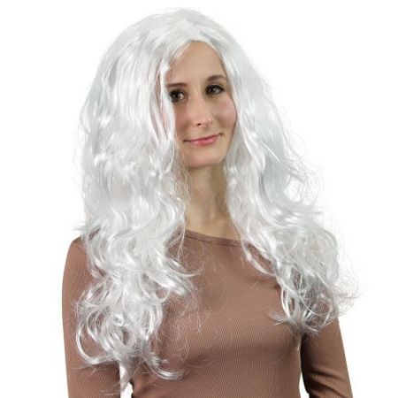 Paruka Anděl dlouhé vlasy, dospělá (karnevalový-andělský-doplněk)