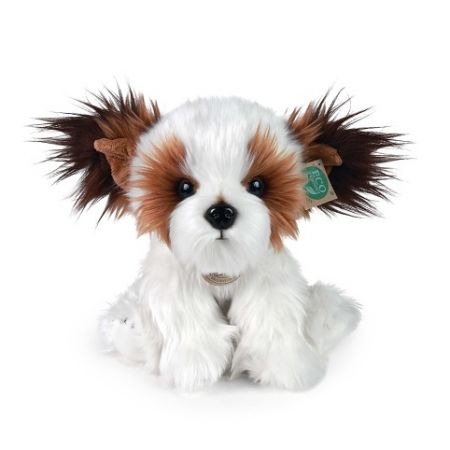 Plyšový pes Shih tzu sedící 28cm