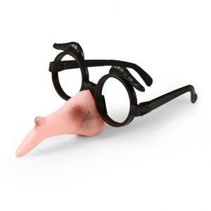 Nos čarodejnický s brýlemi HALLOWEEN (čarodějnický-nos)