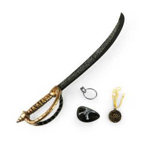 Plastový meč pirátský s rukojetí a příslušenstvím