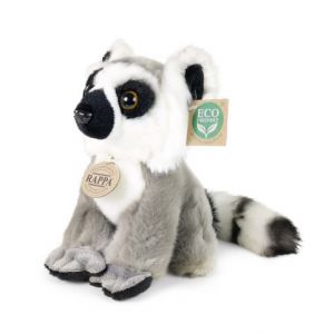 Plyšový lemur sedící, 18 cm