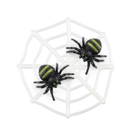 Dekorace pavučina s pavouky