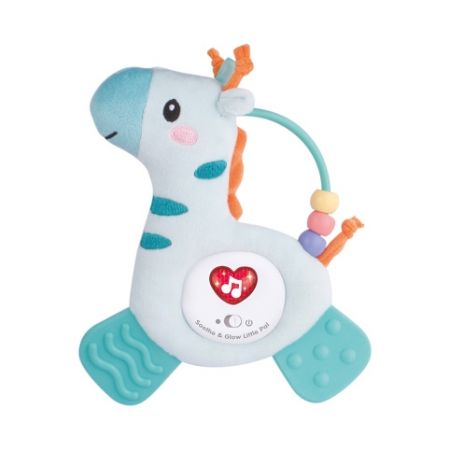 Plyšová zebra se světlem a zvuky