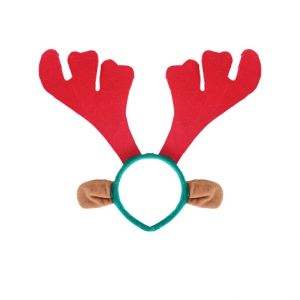 Vánoční čelenka sob s ušima