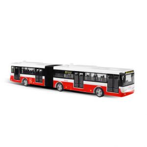 Kloubový autobus který hlásí zastávky česky 36 cm