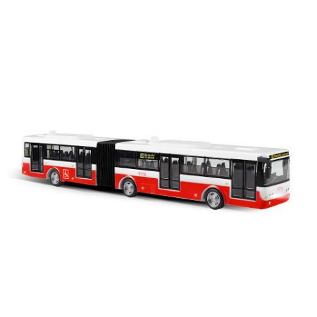 Kloubový autobus který hlásí zastávky česky 36 cm