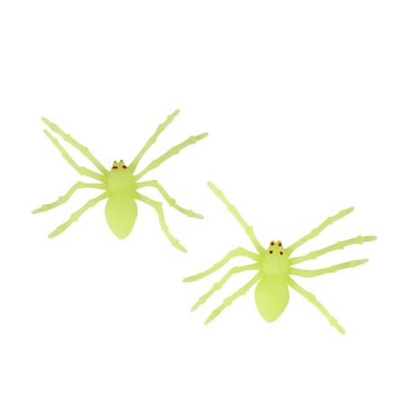 Dekorace pavouci svítící ve tmě 2 ks