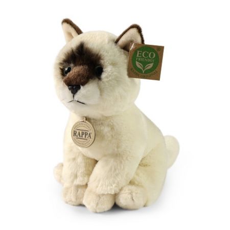 Plyšová kočka ragdoll 23 cm ECO-FRIENDLY SOFT