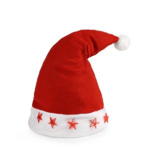 Čepice vánoční blikající