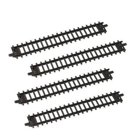 NAŠE ŽELEZNICE koleje 4 ks rovné - k vlaku RegioJet nebo České dráhy