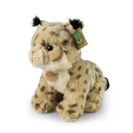 Plyšový rys sedící, 25 cm, ECO-FRIENDLY