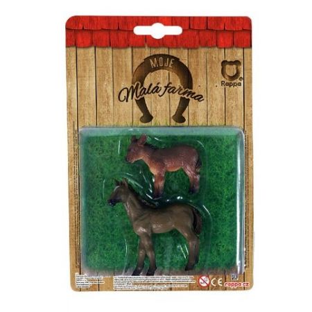 Zvířata na farmě 2 v 1 - koně