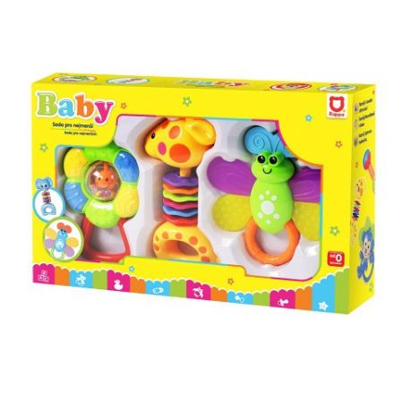 Sada veselých chrastítek 3 ks