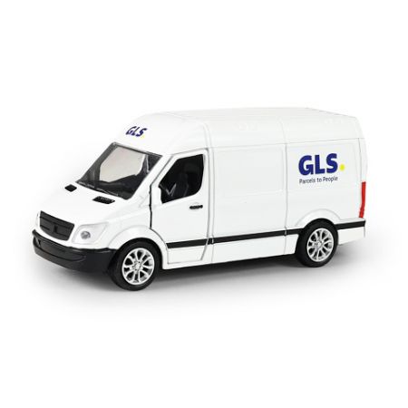 Kovové auto GLS s otevíracími dveřmi 12  cm