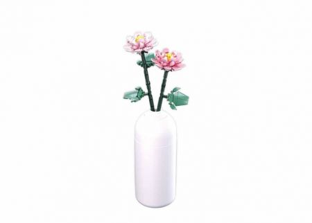 Sluban Flowers M38-B1101-05 Pivoňka ve váze