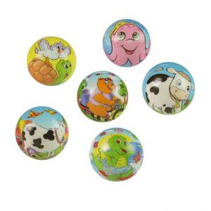 Pěnový skákací míček zvířátka 6 cm