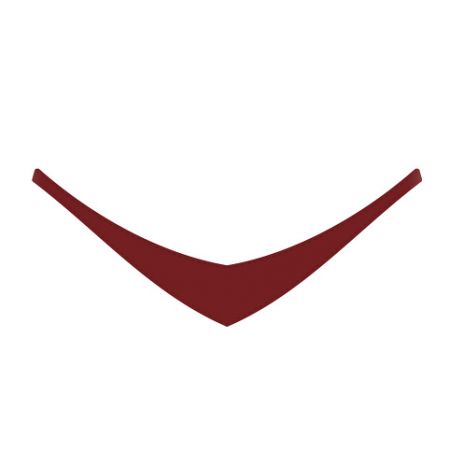 Samostatně NEPRODEJNÉ - šátek pro plyš červený tmavý