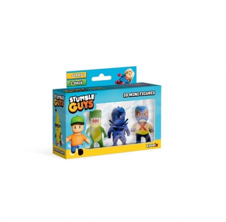 STUMBLE GUYS 3D MINI FIGURKY 3 KS