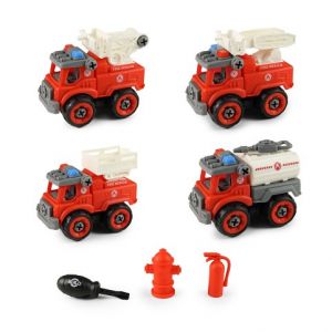 Sada šroubovací auta hasiči s příslušenstvím