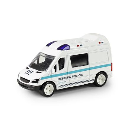 Kovové auto Městská policie Ostrava 7 cm
