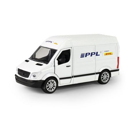 Kovové auto PPL s otevíracími dveřmi 12 cm