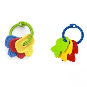 Chrastítko/kousátko klíče, rybičky